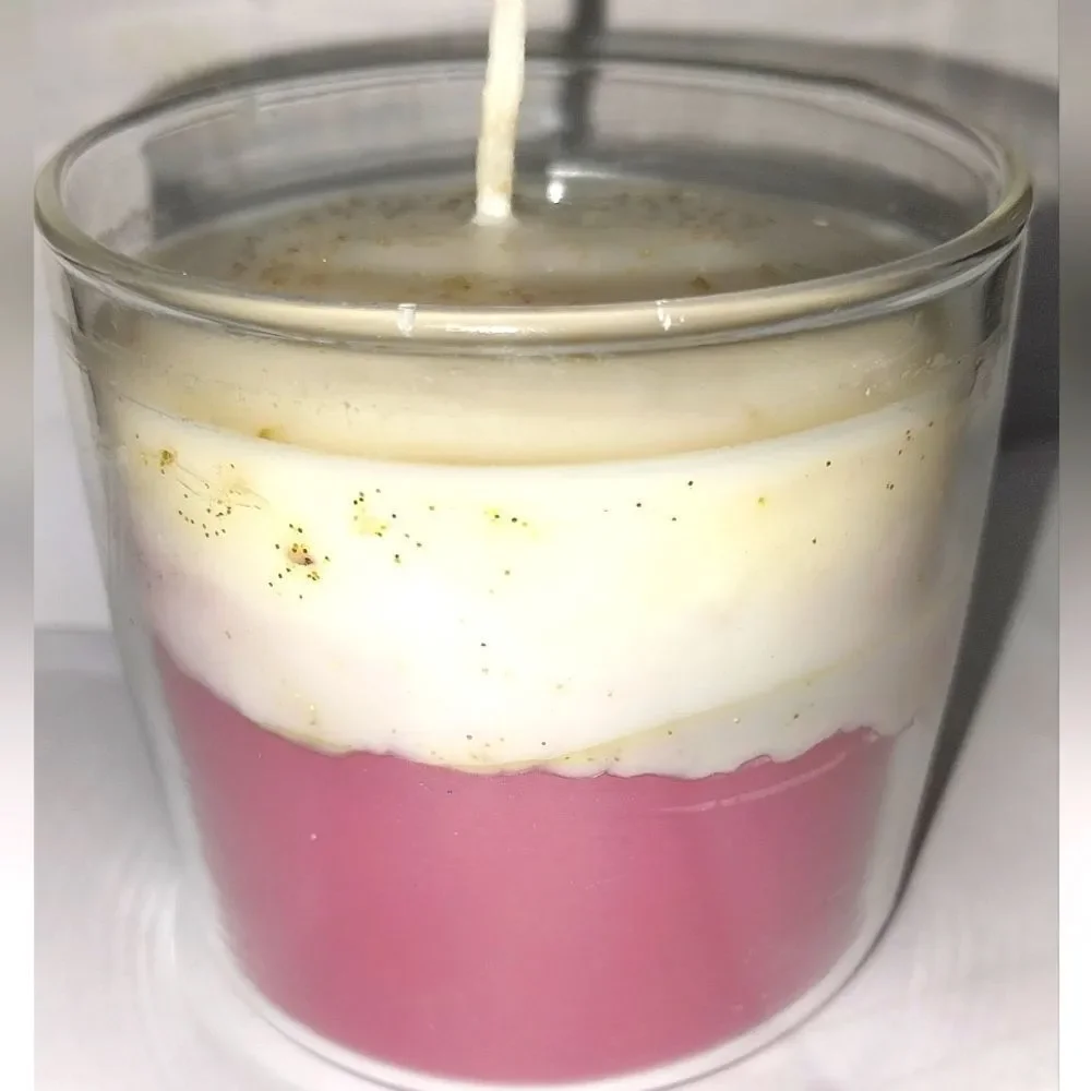 Hand crafted limited edition Ice Cream Cake  dessert candle 6 oz